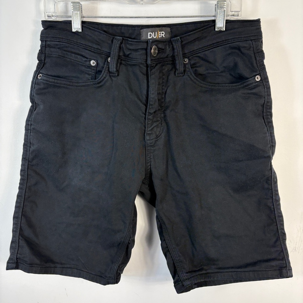 ❤️ DU/ER Women’s Dark Gray Jean Tapered Shorts 33x10